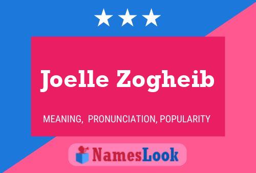 Joelle Zogheib Naam Poster