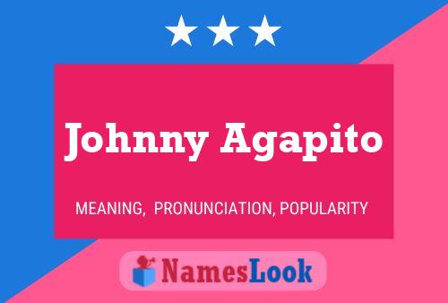 Johnny Agapito Naam Poster