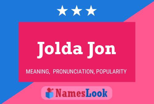 Jolda Jon Naam Poster