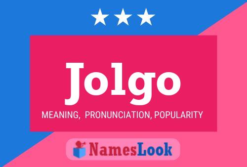 Jolgo Naam Poster