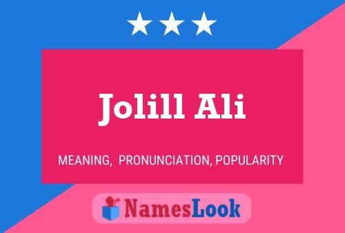 Jolill Ali Naam Poster