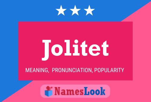 Jolitet Naam Poster