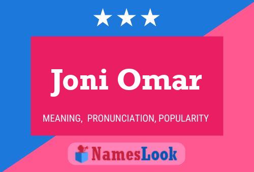 Joni Omar Naam Poster