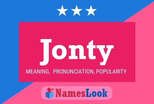 Jonty Naam Poster