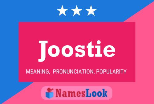 Joostie Naam Poster