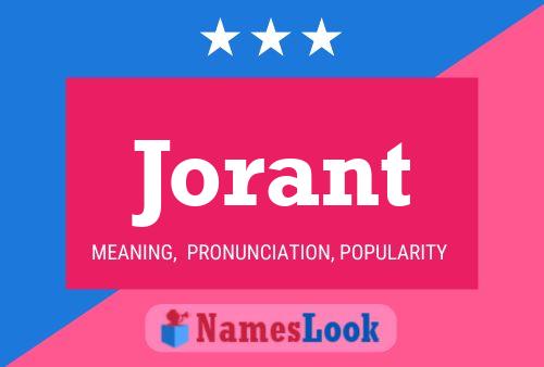 Jorant Naam Poster