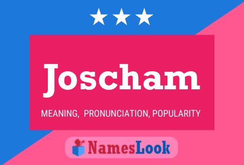 Joscham Naam Poster