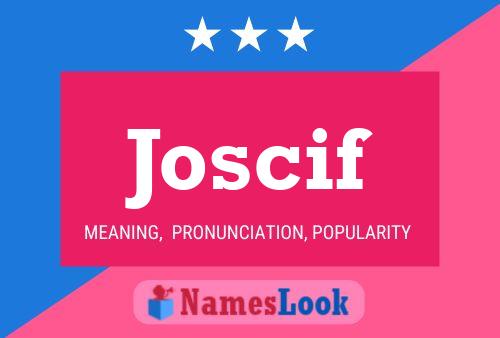 Joscif Naam Poster