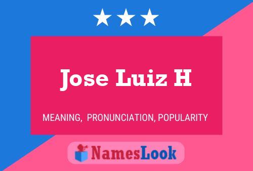 Jose Luiz H Naam Poster