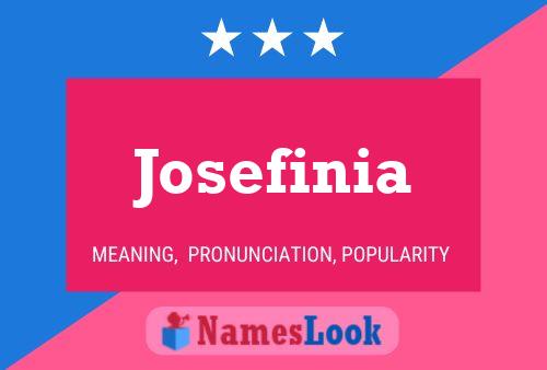 Josefinia Naam Poster