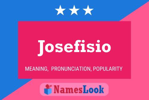 Josefisio Naam Poster