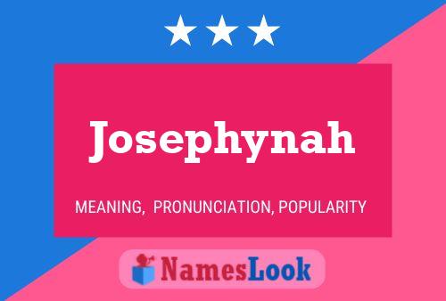 Josephynah Naam Poster