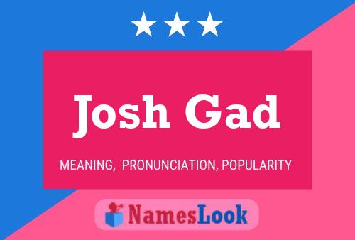 Josh Gad Naam Poster