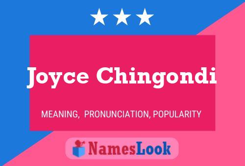 Joyce Chingondi Naam Poster