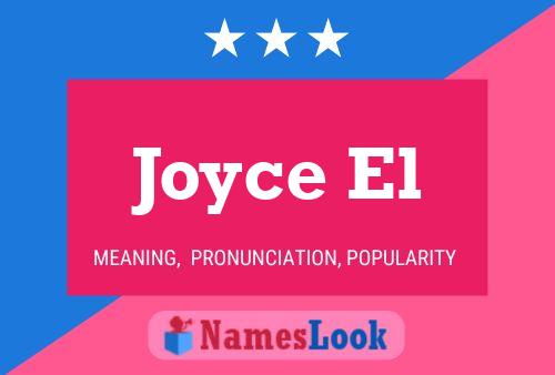 Joyce El Naam Poster