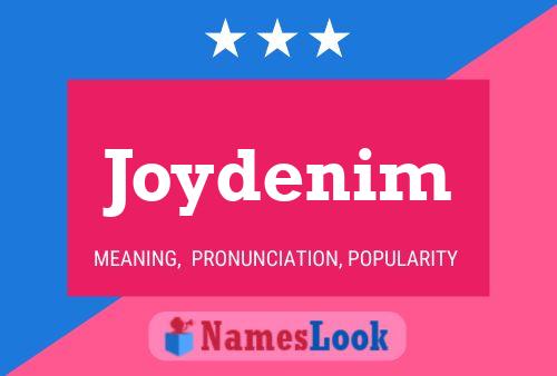 Joydenim Naam Poster