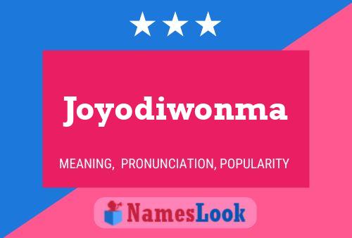 Joyodiwonma Naam Poster