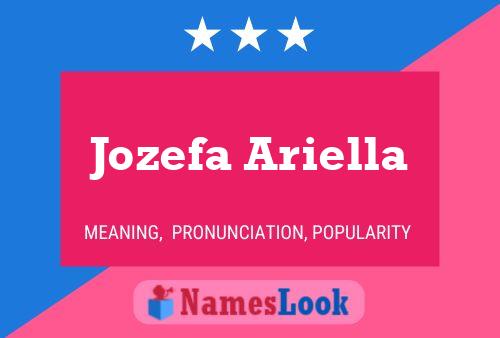 Jozefa Ariella Naam Poster