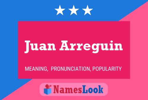 Juan Arreguin Naam Poster