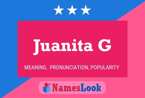 Juanita G Naam Poster