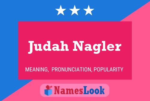 Judah Nagler Naam Poster