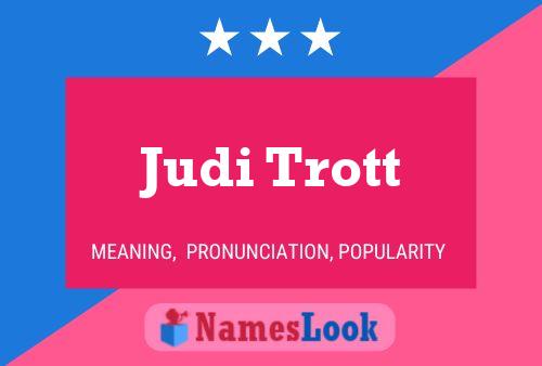 Judi Trott Naam Poster