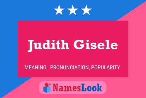 Judith Gisele Naam Poster