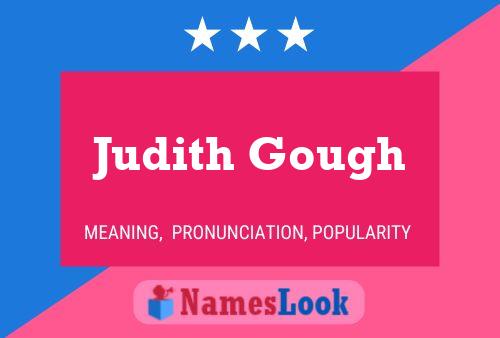 Judith Gough Naam Poster