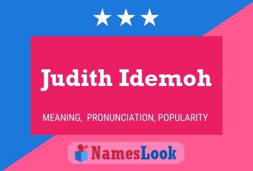 Judith Idemoh Naam Poster