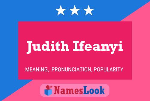 Judith Ifeanyi Naam Poster