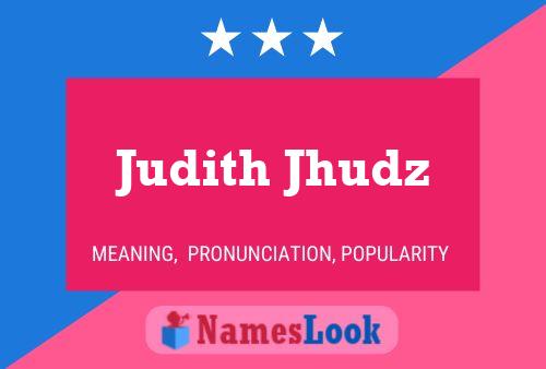 Judith Jhudz Naam Poster