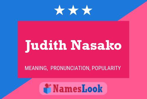 Judith Nasako Naam Poster