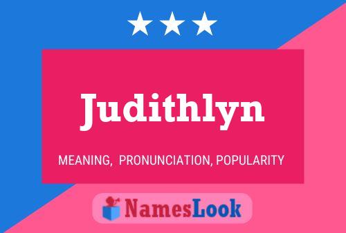 Judithlyn Naam Poster