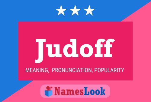 Judoff Naam Poster