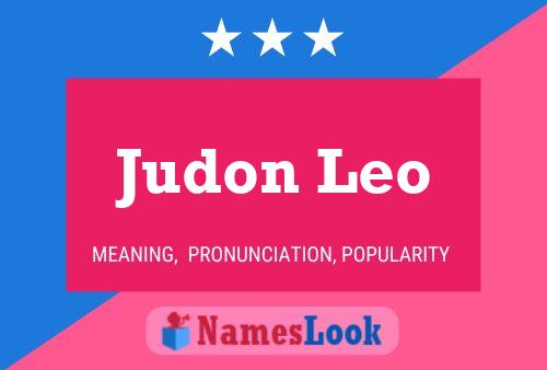 Judon Leo Naam Poster