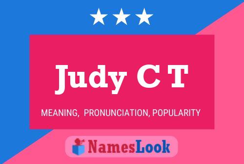 Judy C T Naam Poster