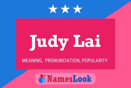 Judy Lai Naam Poster