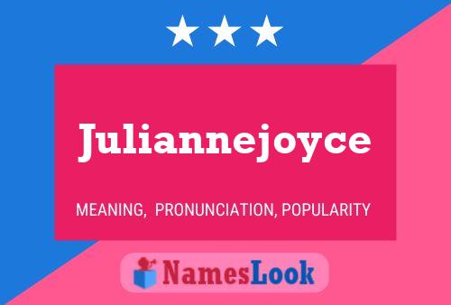 Juliannejoyce Naam Poster