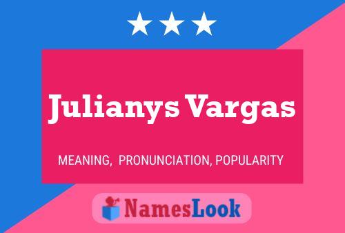 Julianys Vargas Naam Poster