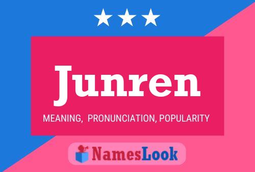 Junren Naam Poster