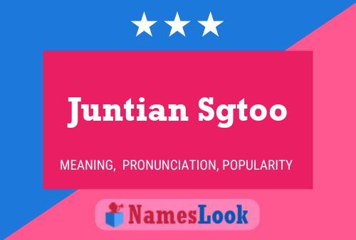 Juntian Sgtoo Naam Poster