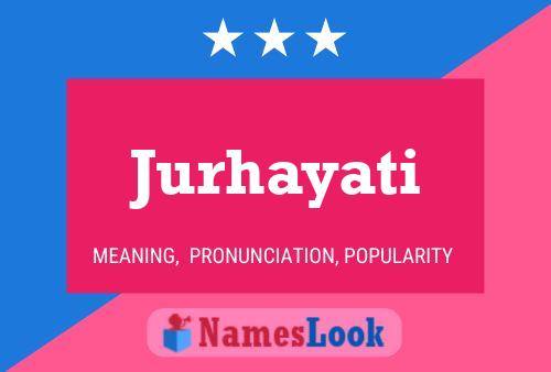 Jurhayati Naam Poster