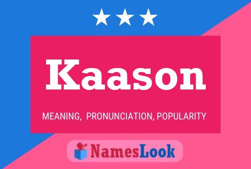 Kaason Naam Poster