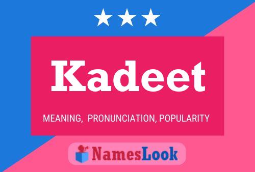 Kadeet Naam Poster