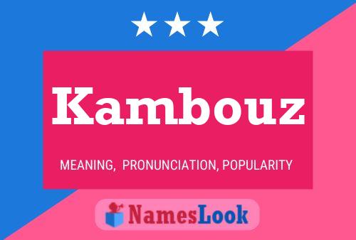 Kambouz Naam Poster