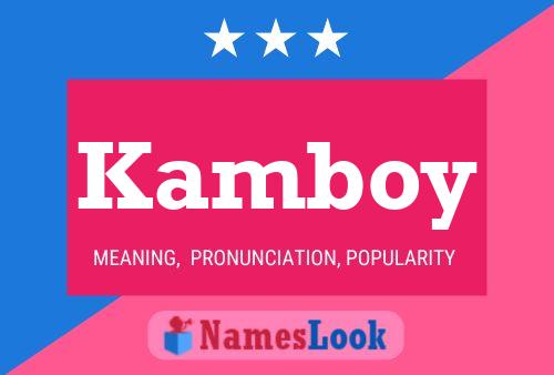 Kamboy Naam Poster