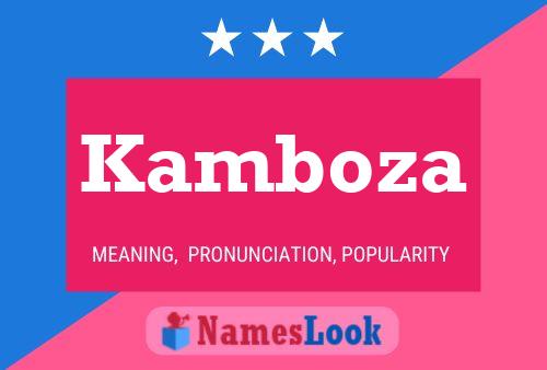 Kamboza Naam Poster