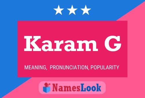 Karam G Naam Poster