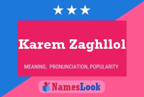 Karem Zaghllol Naam Poster