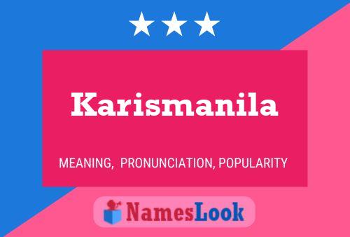 Karismanila Naam Poster